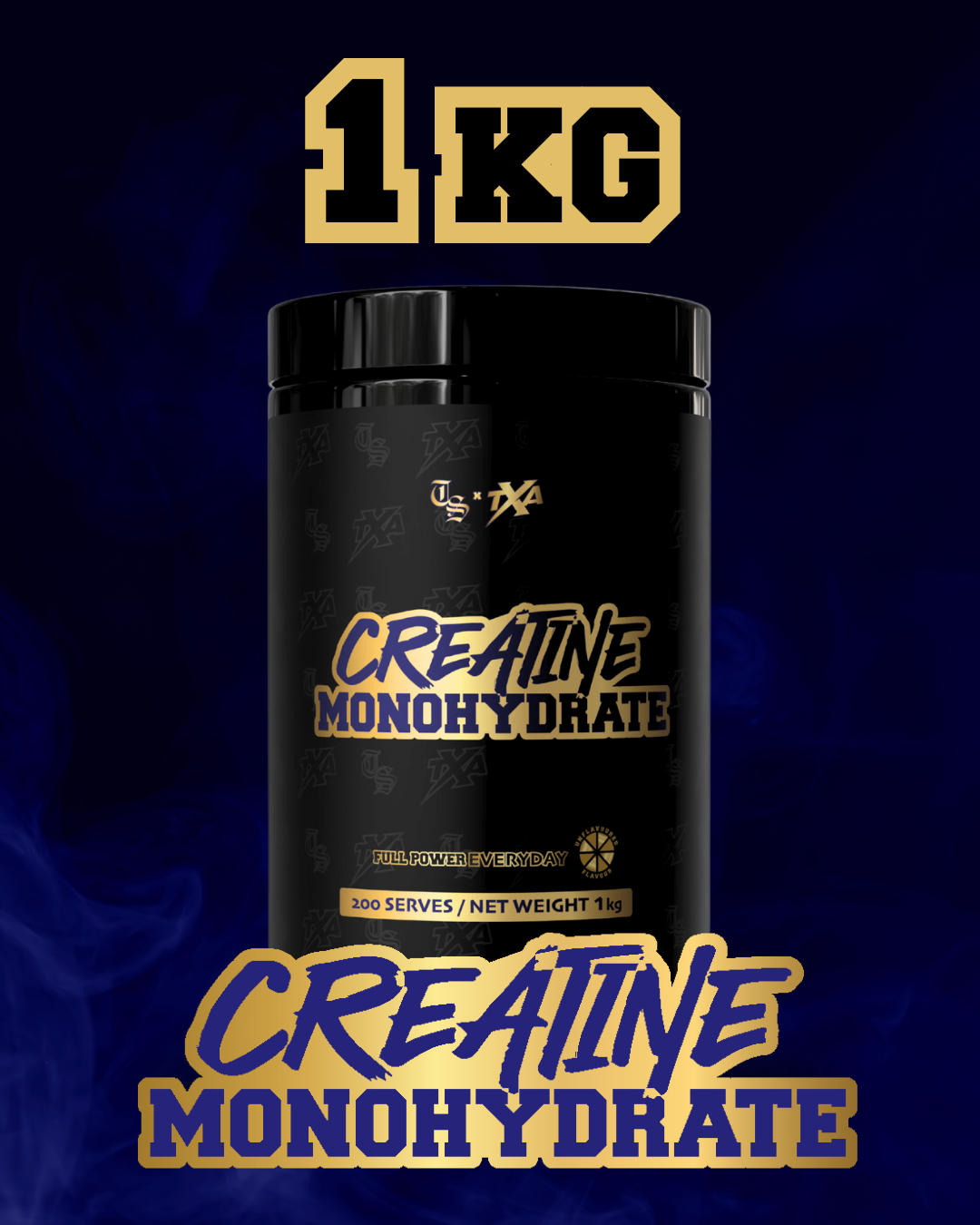 Creatine Monohydrate - 1kg unflavoured
