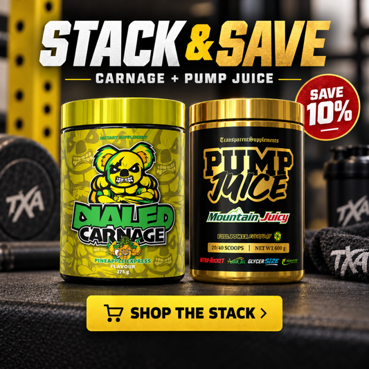 Stack & Save | Pump Juice + Dialed Carnage | Pre-Workout Stack
