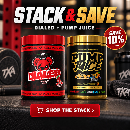 Stack & Save | Dialed Pre-Workout + Pump Juice | Complete Pre-Workout Stack