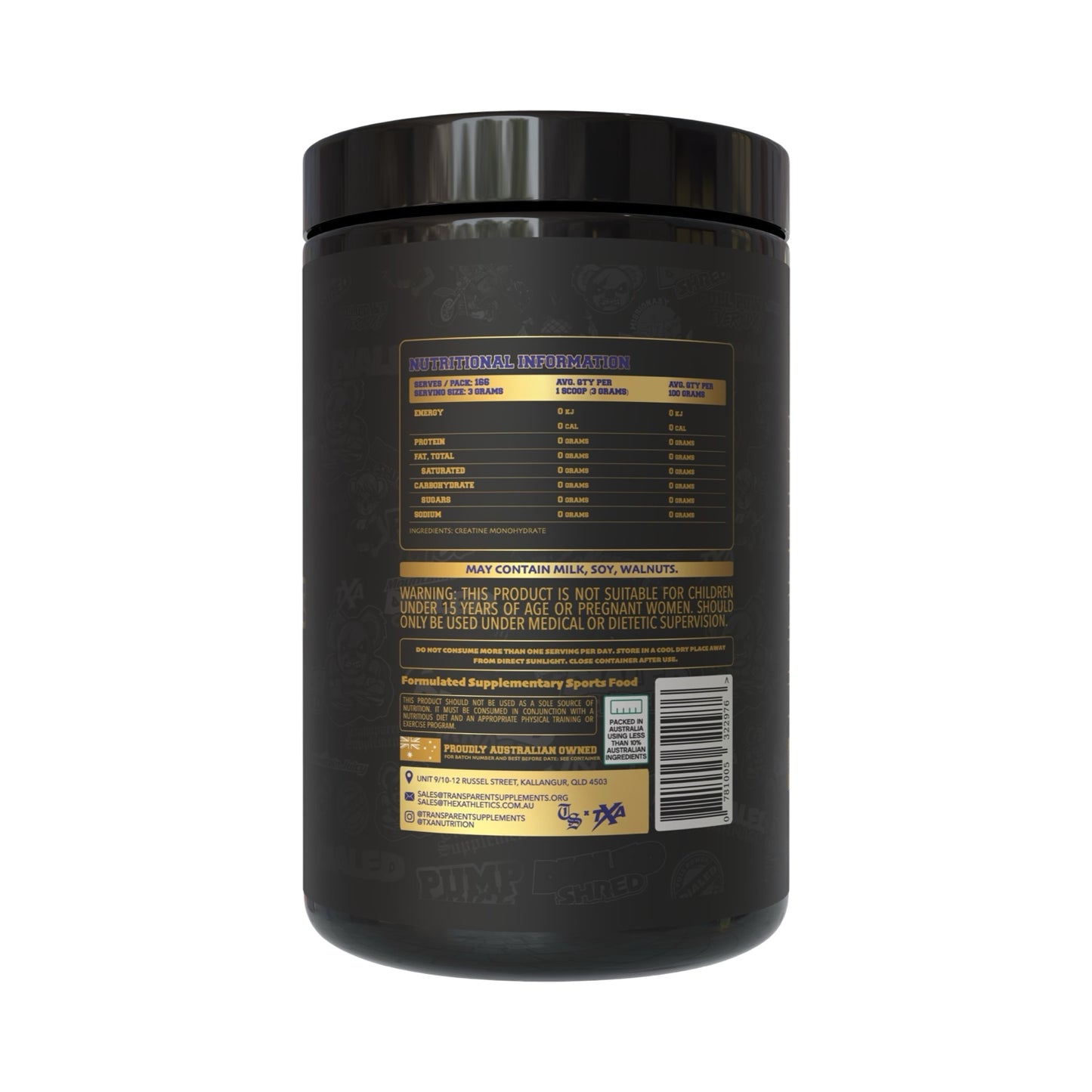 Creatine Monohydrate - 500g unflavoured