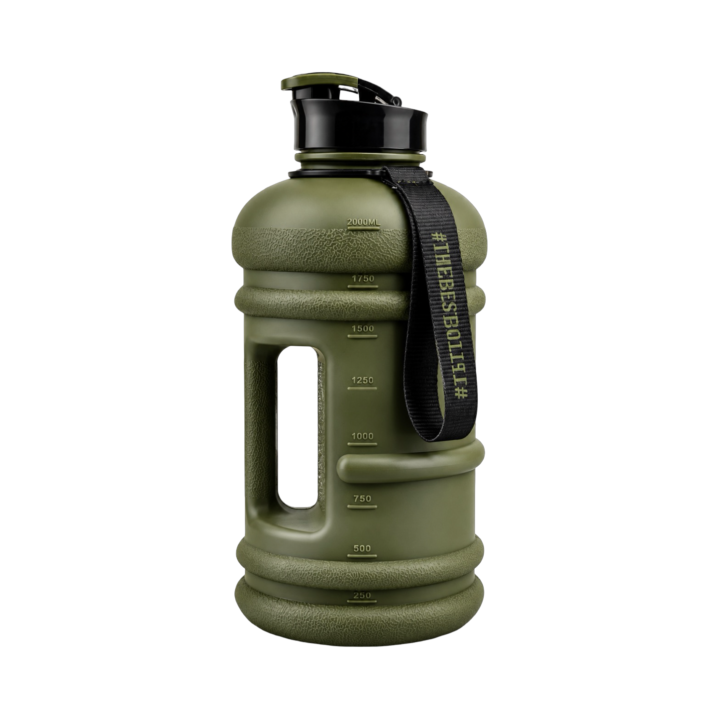 2.2L Matte Bottle with Pop top lid