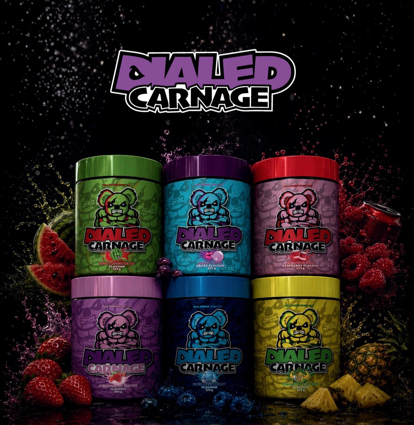 Dialed Carnage Pre Workout V2